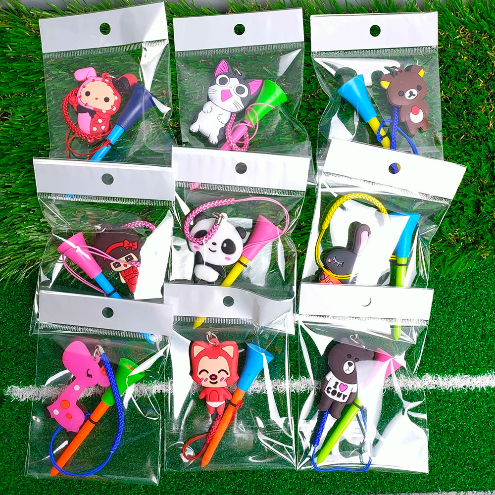 10Pcs Golf Rubber Tees